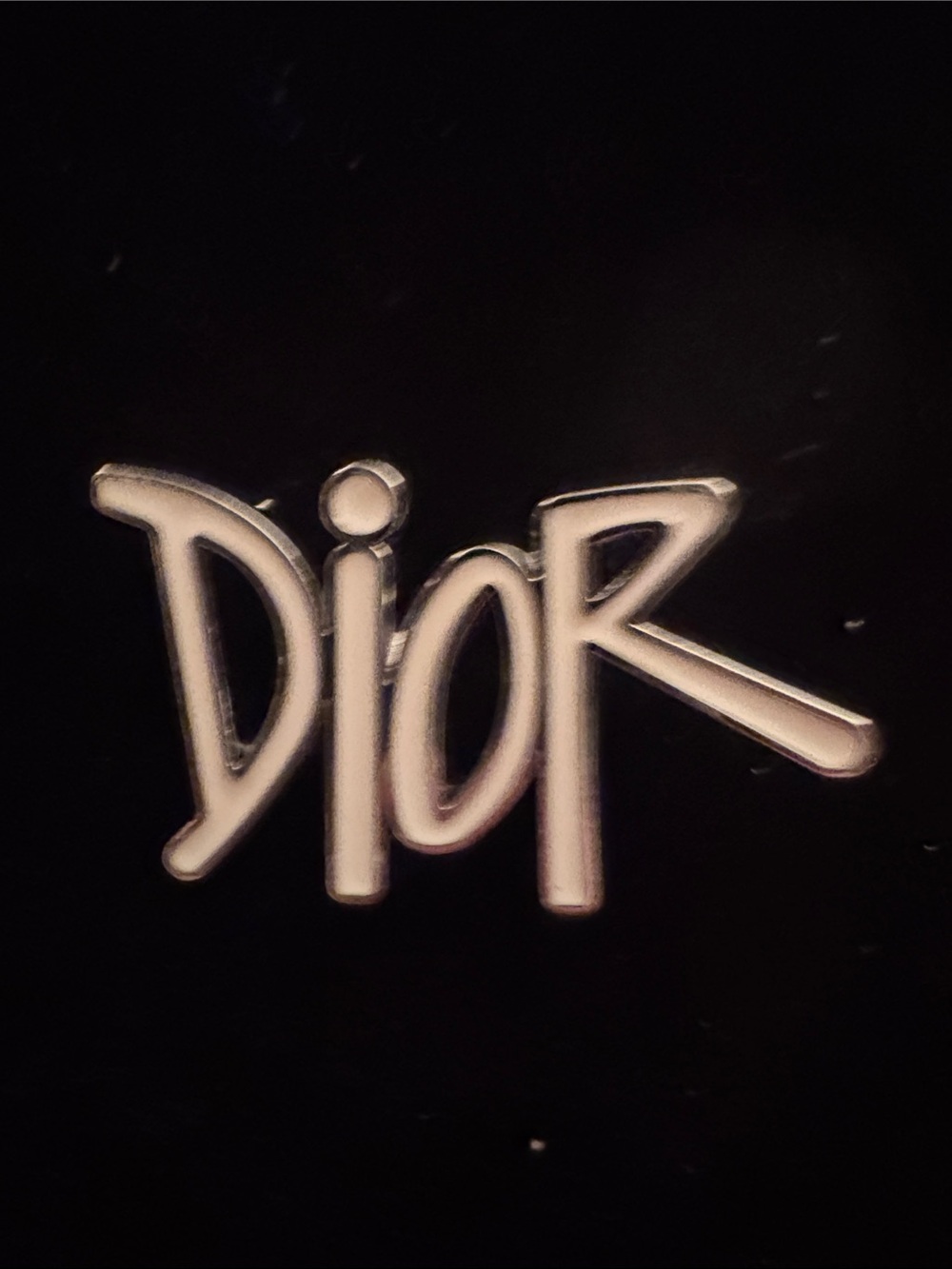 Brooch  Silver tone  signed in the back